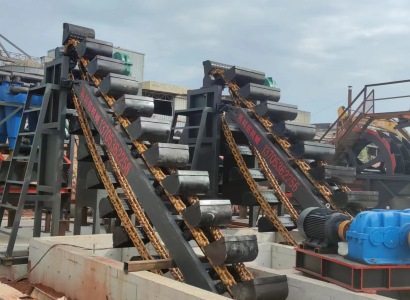 挖斗洗沙機